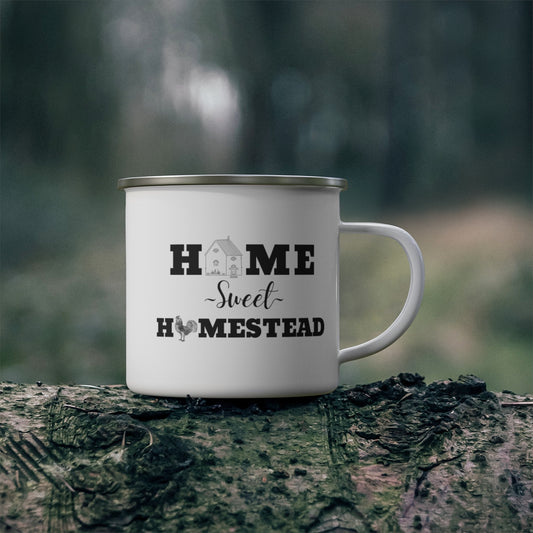 Home Sweet Homestead - Enamel Mug