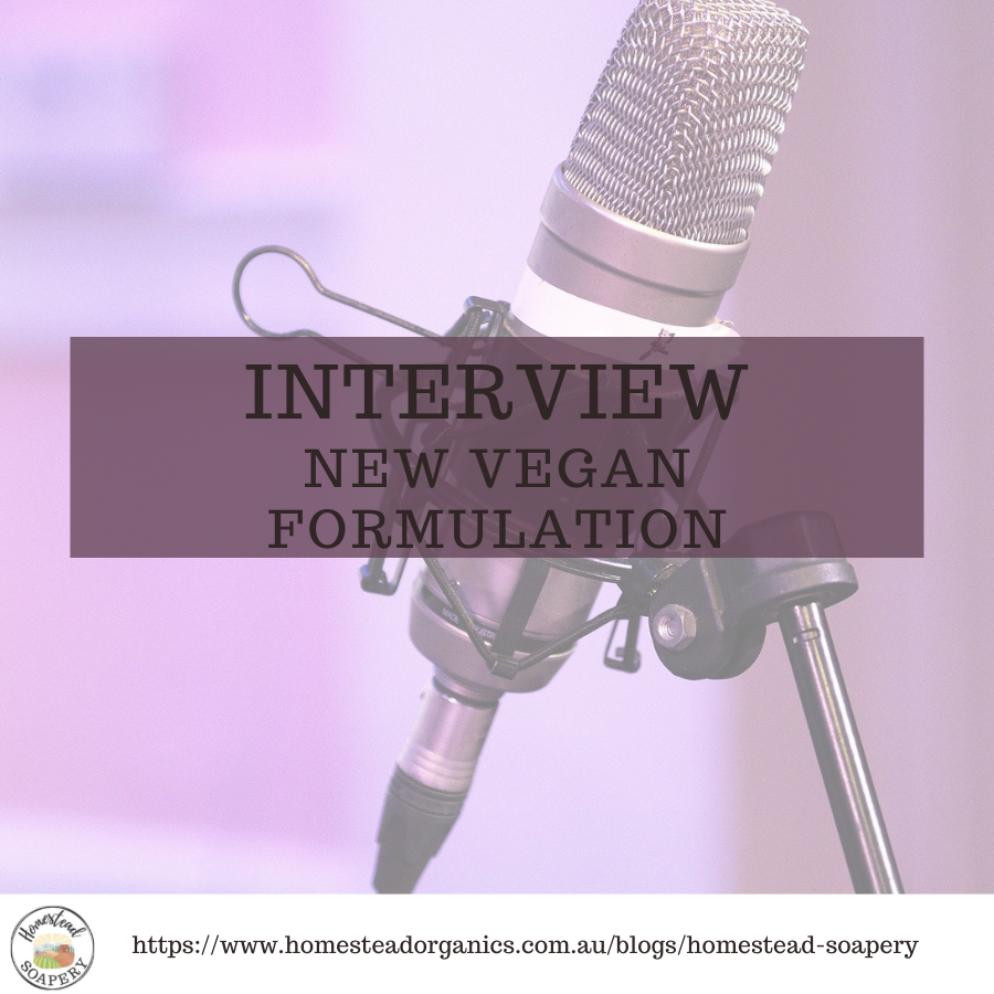 Interview: new vegan formulation