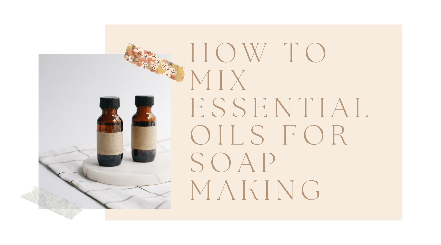 How to Make Soap With Essential Oils + EO Blend Calculator