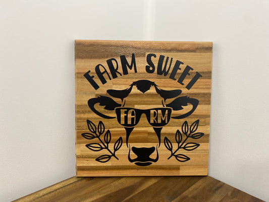 Farm Sweet Farm | 30cm x 30cm