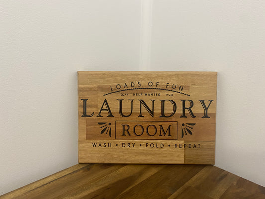 Laundry Room – Loads of fun | 20cm x 30cm